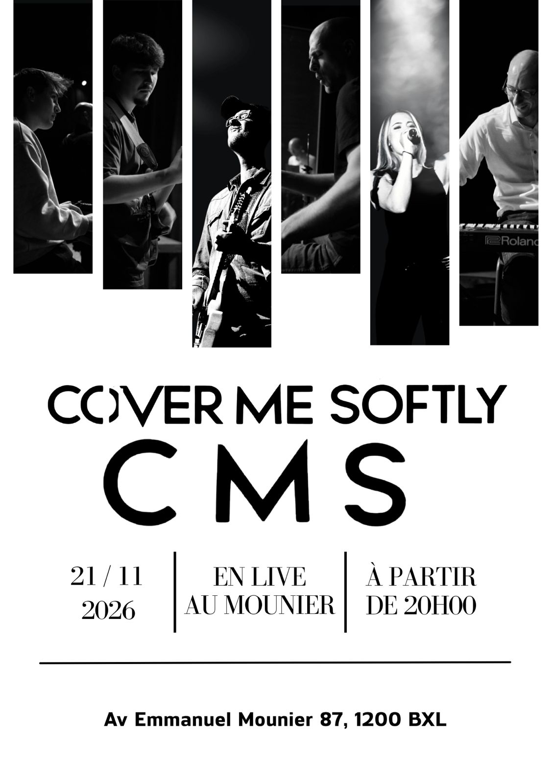 Flyer Concert Mounier 21 Novembre 2026